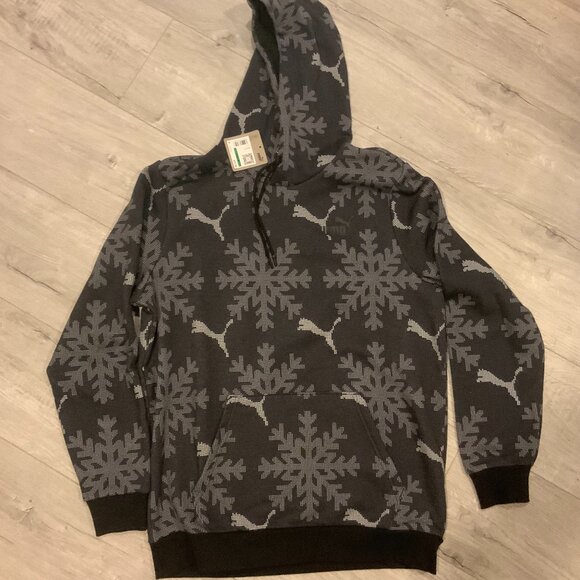 PUMA Men's ESS+ Logo Lab Hoodie - Picture 1 of 12